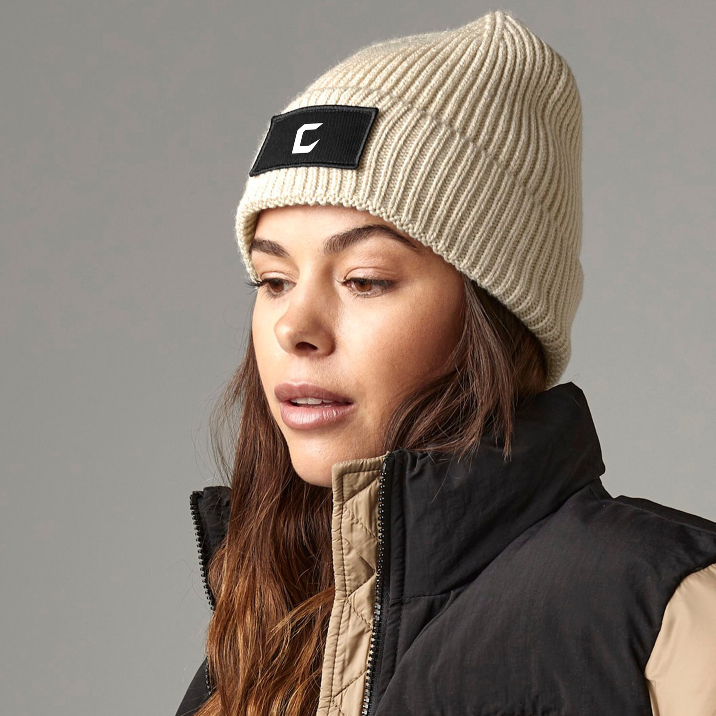 Initial Patch Beanie