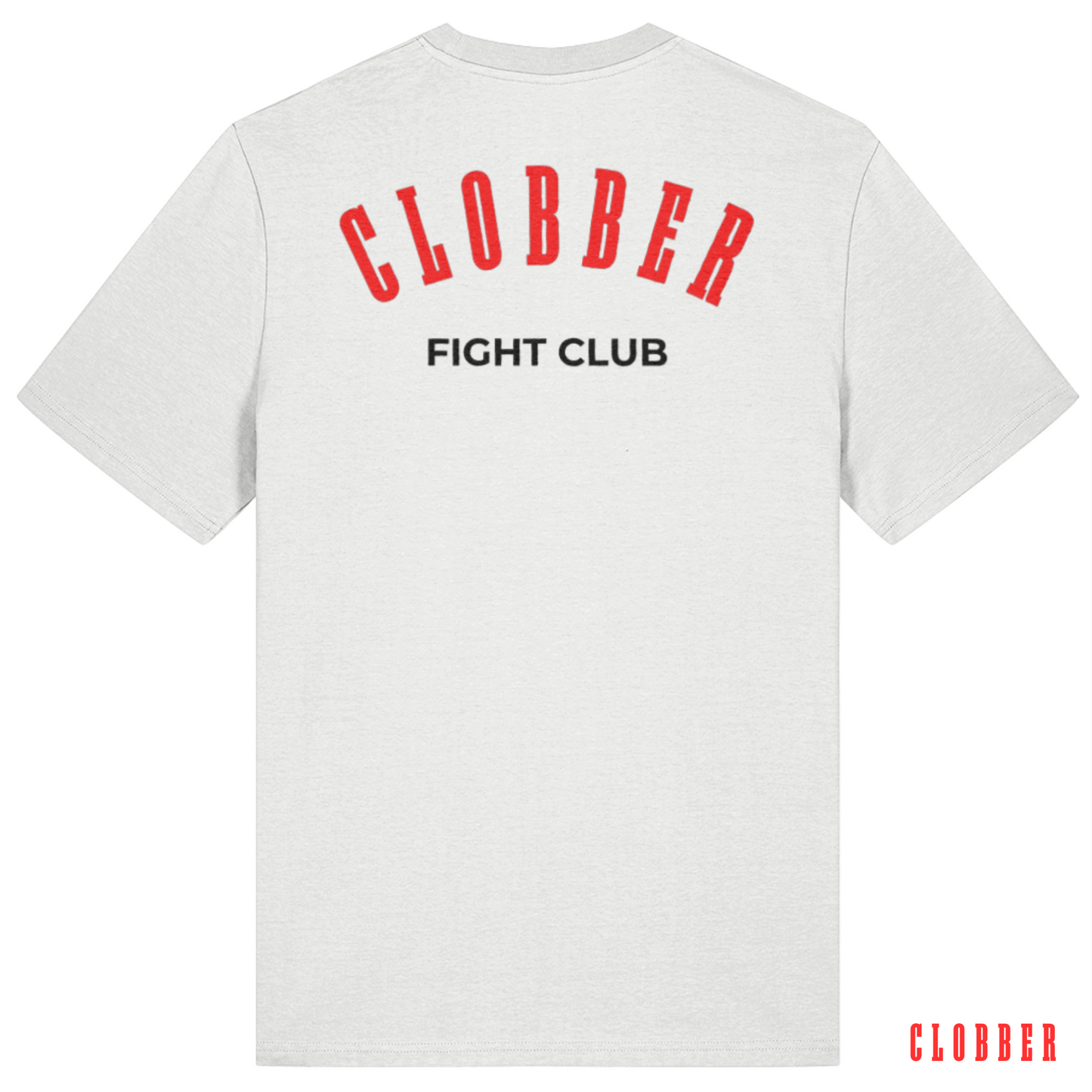 CLOBBER™ Signature Tee – Red Logo Edition