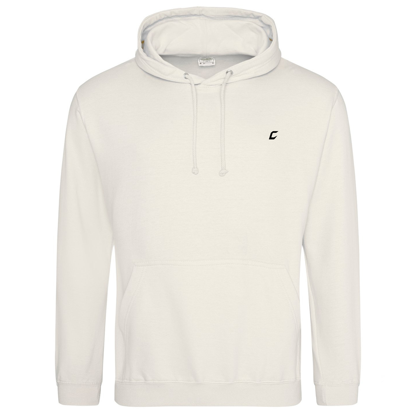 CLOBBER™ Classic Hoodie - Black Edition (Small Front, Large Back Logo)