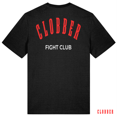 CLOBBER™ Signature Tee – Red Logo Edition