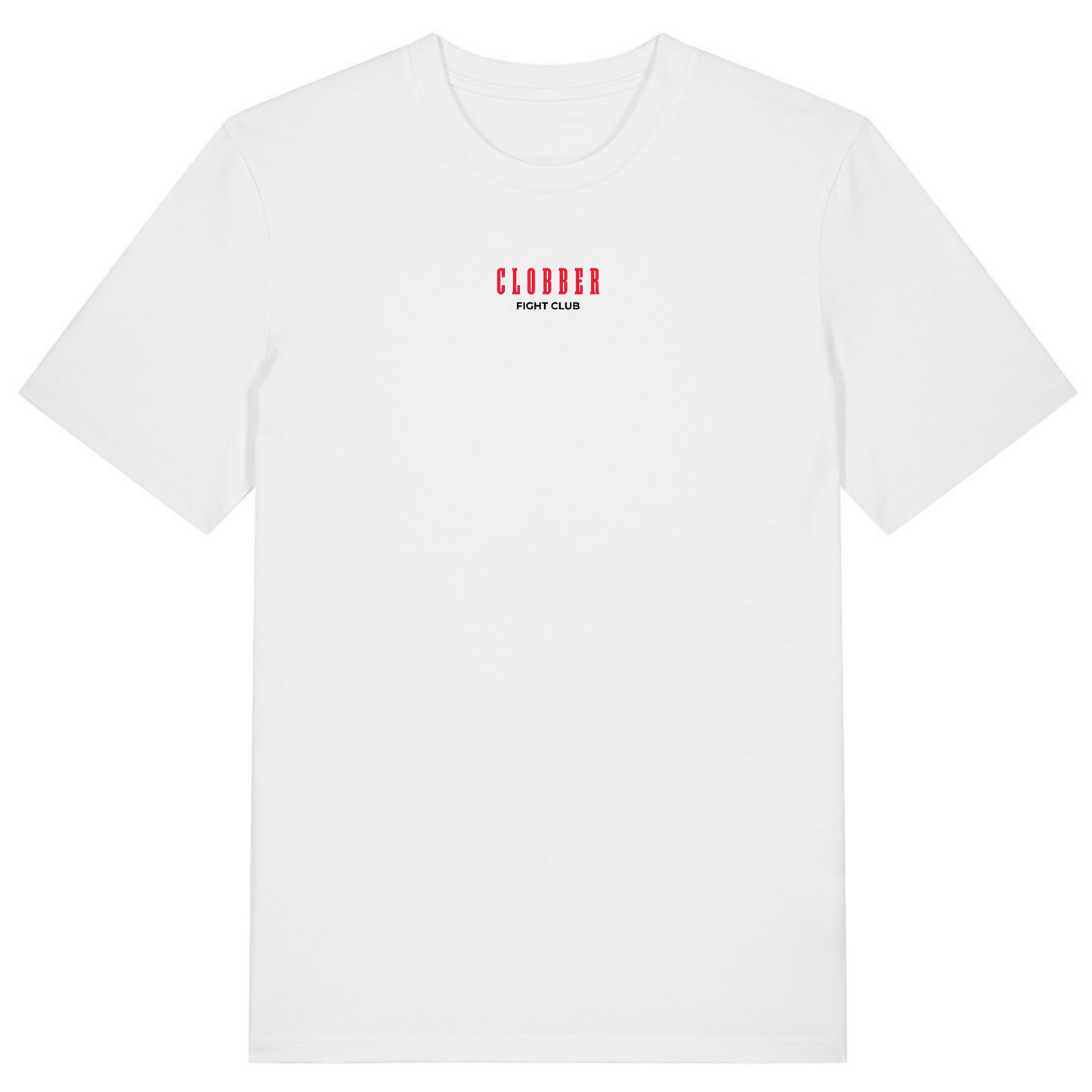 CLOBBER™ Signature Tee – Red Logo Edition